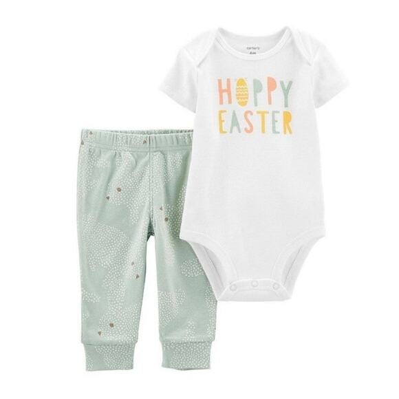 New 6M Carter's Hoppy Easter outfit - Picture 1 of 2
